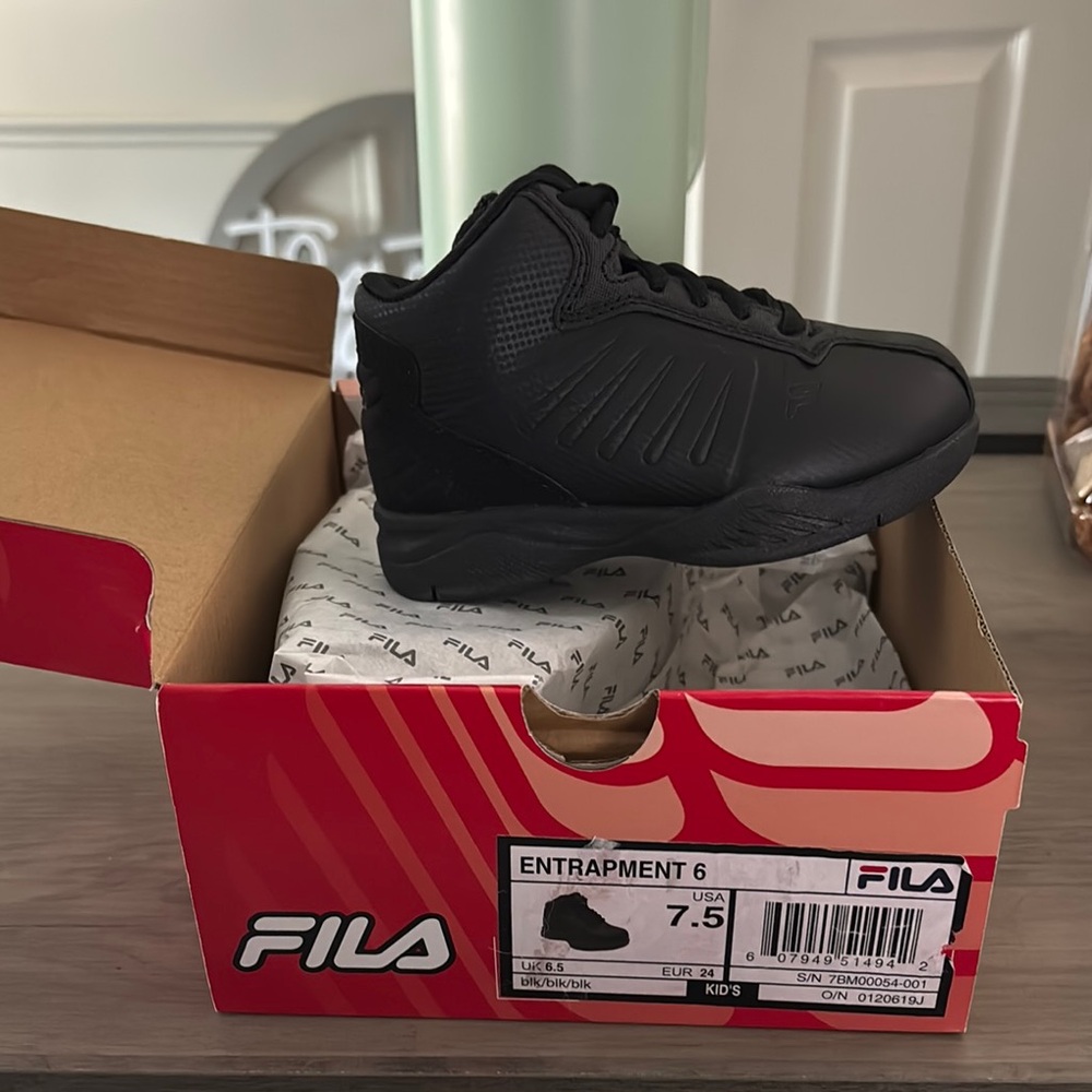 Fila Entrapment 6 Black Sneakers